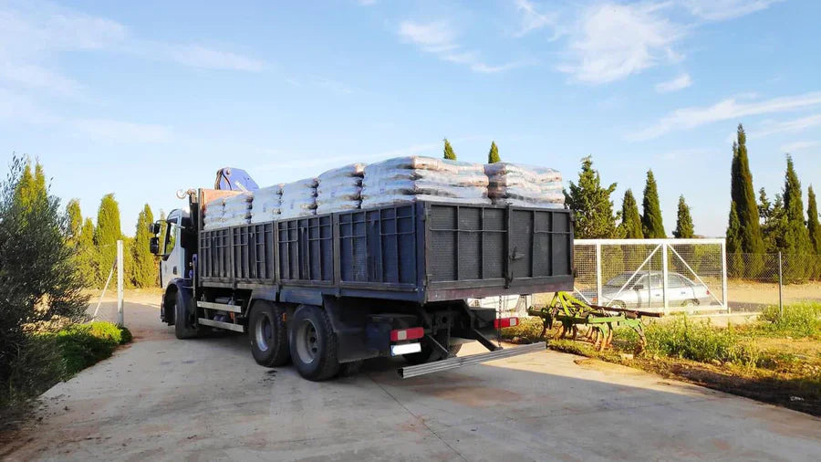 2 Camión completo de 48 palets de Naturpellets Certificación ENplus A1 en España